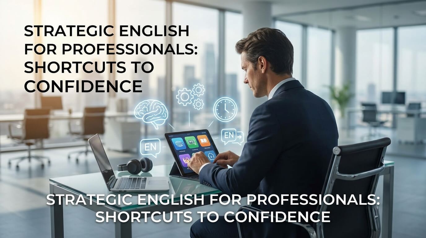 Aprender inglês como atalho estratégico no contexto profissional