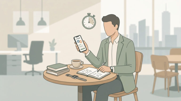 Não tenho tempo para estudar inglês