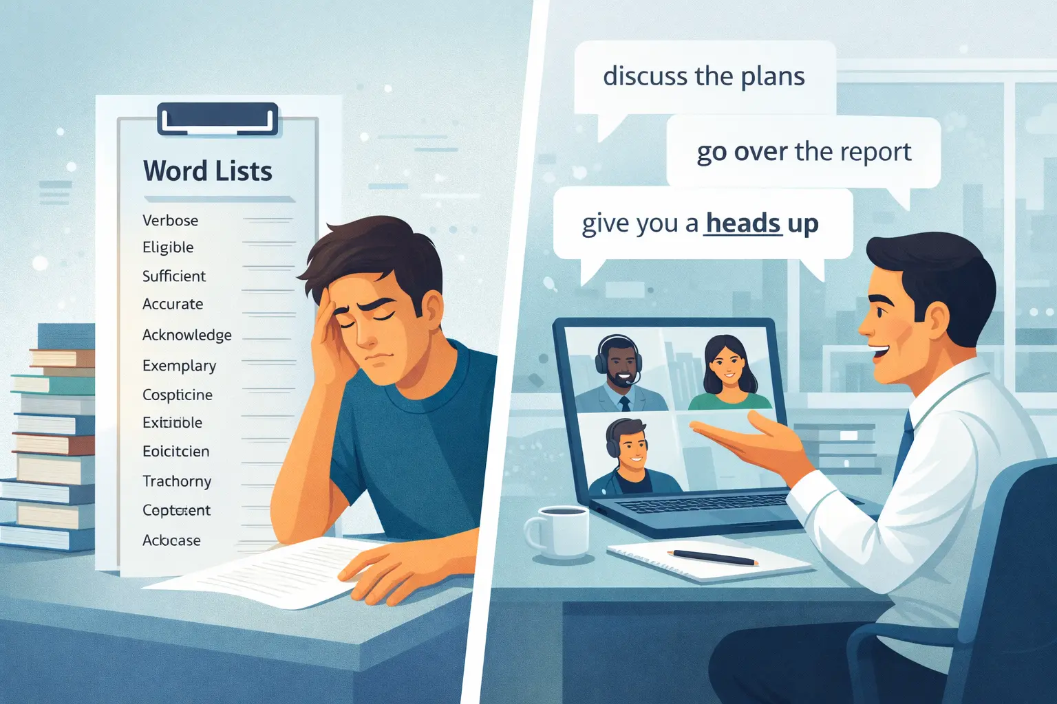 aprender vocabulário em inglês sem decorar listas de palavras
